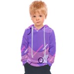 Colorful Labstract Wallpaper Theme Kids  Overhead Hoodie