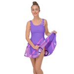Colorful Labstract Wallpaper Theme Inside Out Casual Dress