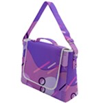 Colorful Labstract Wallpaper Theme Box Up Messenger Bag