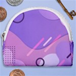 Colorful Labstract Wallpaper Theme Horseshoe Style Canvas Pouch