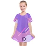 Colorful Labstract Wallpaper Theme Kids  Smock Dress