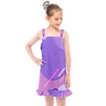 Colorful Labstract Wallpaper Theme Kids  Overall Dress