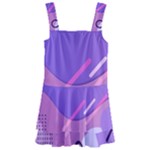 Colorful Labstract Wallpaper Theme Kids  Layered Skirt Swimsuit