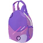 Colorful Labstract Wallpaper Theme Travel Backpack