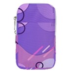 Colorful Labstract Wallpaper Theme Waist Pouch (Small)