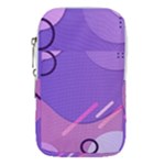 Colorful Labstract Wallpaper Theme Waist Pouch (Large)