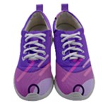 Colorful Labstract Wallpaper Theme Women Athletic Shoes