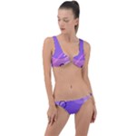 Colorful Labstract Wallpaper Theme Ring Detail Crop Bikini Set