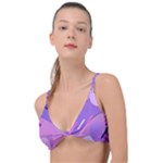 Colorful Labstract Wallpaper Theme Knot Up Bikini Top