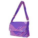 Colorful Labstract Wallpaper Theme Full Print Messenger Bag (M)
