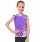 Colorful Labstract Wallpaper Theme Kids  Mesh Tank Top