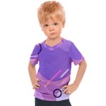Colorful Labstract Wallpaper Theme Kids  Sports T-Shirt