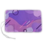 Colorful Labstract Wallpaper Theme Pen Storage Case (L)