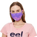 Colorful Labstract Wallpaper Theme Crease Cloth Face Mask (Adult)