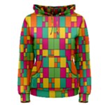 Abstract-background Women s Pullover Hoodie