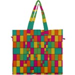 Abstract-background Canvas Travel Bag