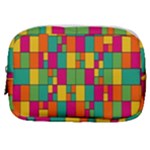 Abstract-background Make Up Pouch (Small)