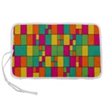 Abstract-background Pen Storage Case (L)