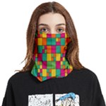 Abstract-background Face Covering Bandana (Two Sides)