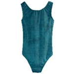 Background Green Kids  Cut-Out Back One Piece Swimsuit
