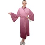 Background-27 Maxi Velvet Kimono