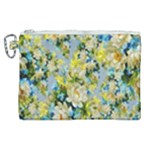 Background-flowers Canvas Cosmetic Bag (XL)