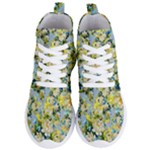 Background-flowers Women s Lightweight High Top Sneakers