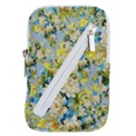 Background-flowers Belt Pouch Bag (Large)