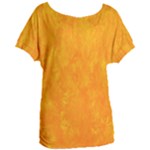 Background-yellow Women s Oversized T-Shirt