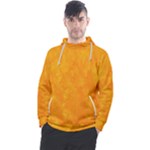 Background-yellow Men s Pullover Hoodie