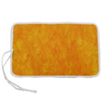 Background-yellow Pen Storage Case (M)