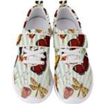 Butterfly-love Men s Velcro Strap Shoes