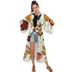 Butterfly-love Maxi Kimono