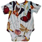 Butterfly-love Baby Short Sleeve Bodysuit
