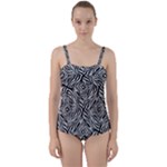 Design-85 Twist Front Tankini Set