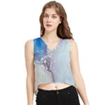 Huawei V-Neck Cropped Tank Top