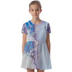 Huawei Kids  Short Sleeve Pinafore Style Dress