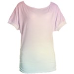Pastel , Purple, Pink, Blue, Light, Mix Women s Oversized T-Shirt