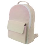 Pastel , Purple, Pink, Blue, Light, Mix Flap Pocket Backpack (Small)