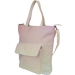 Pastel , Purple, Pink, Blue, Light, Mix Shoulder Tote Bag