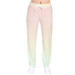 Pastel , Purple, Pink, Blue, Light, Mix Women Velvet Drawstring Pants