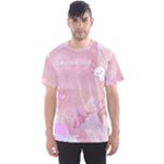 Pink Aesthetic, Clouds, Cute, Glitter, Hello Kitty, Pastel, Soft Men s Sport Mesh T-Shirt