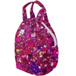 Pink Glitter, Cute, Girly, Glitter, Pink, Purple, Sparkle Travel Backpack