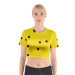 Punch Hole, Black Hole Cotton Crop Top