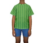 Punch Hole Kids  Short Sleeve Swimwear