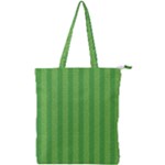 Punch Hole Double Zip Up Tote Bag