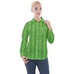 Punch Hole Women s Long Sleeve Pocket Shirt