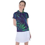 Tree Leaves Women s Polo T-Shirt