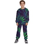 Tree Leaves Kids  Sweatshirt set