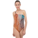 Water Screen Classic One Shoulder Swimsuit